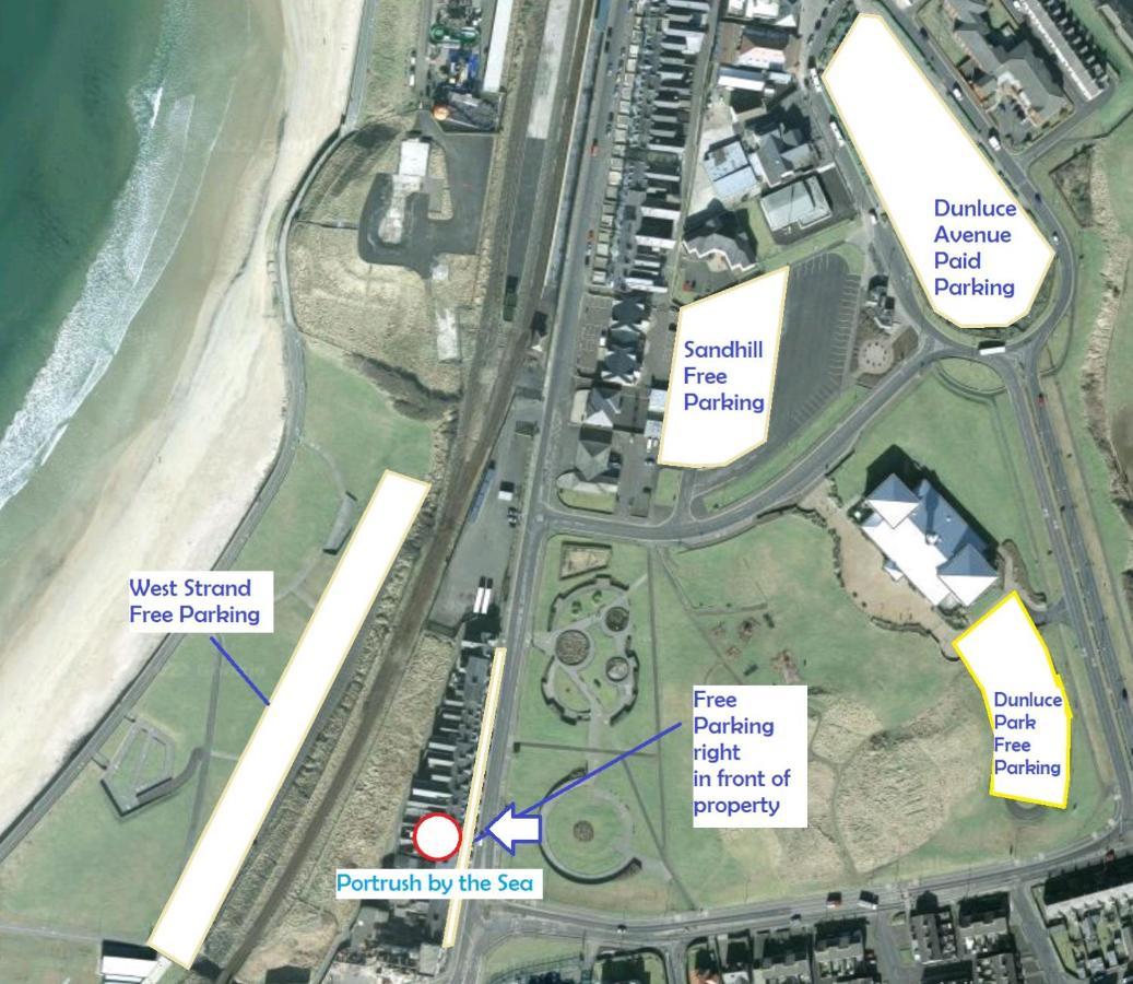 6 Dunluce Park - Portrush By The Sea Apartment Luaran gambar